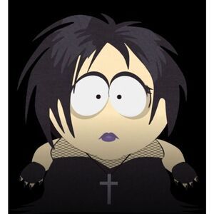South Park Girl Goth Kid Henrietta 13” Plush/Interactive